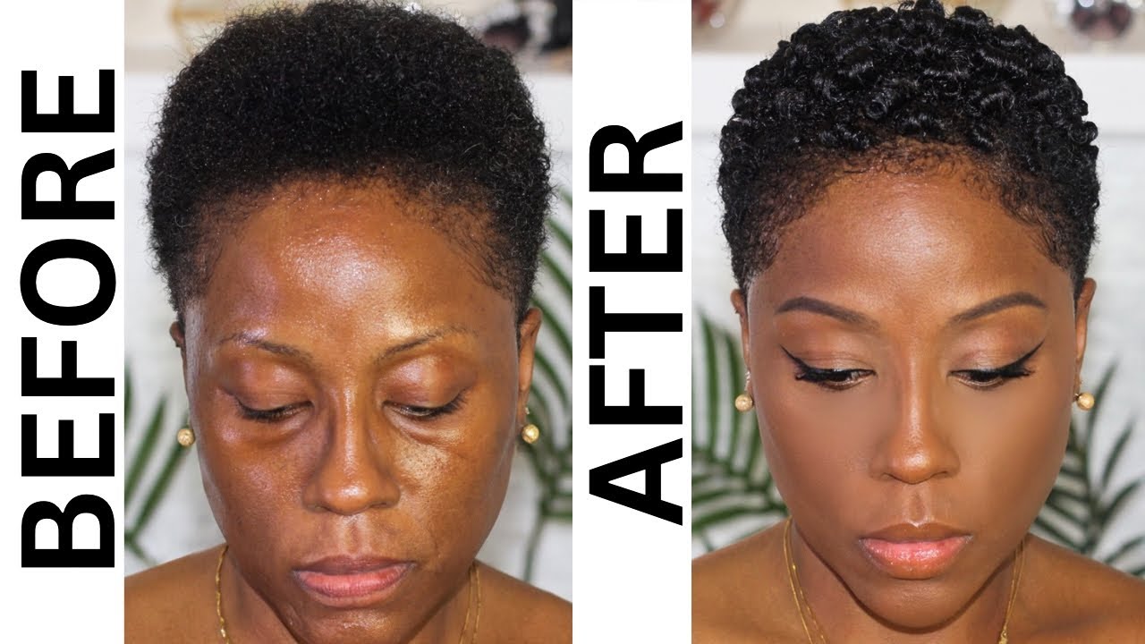 Как сделать локоны быстро и легко | 4C Natural Hair Wash & Go