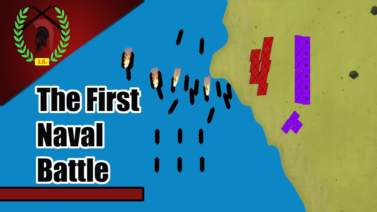 The Battle of The Delta: The First Naval Battle in History - Military History Animated