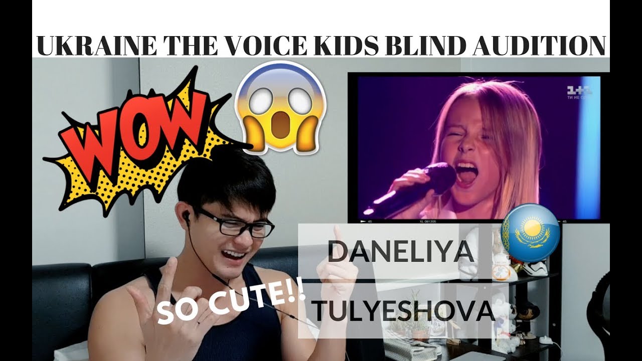 [REACTION] DANELIYA TULYESHOVA Blind Audition 