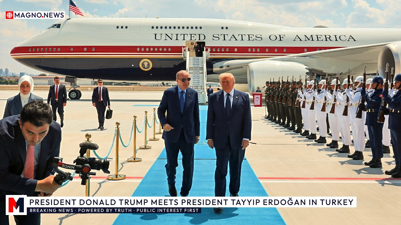 🇺🇸|🇹🇷 President Trump Welcomed by President Erdoğan in Turkey ahead of the NATO Summit