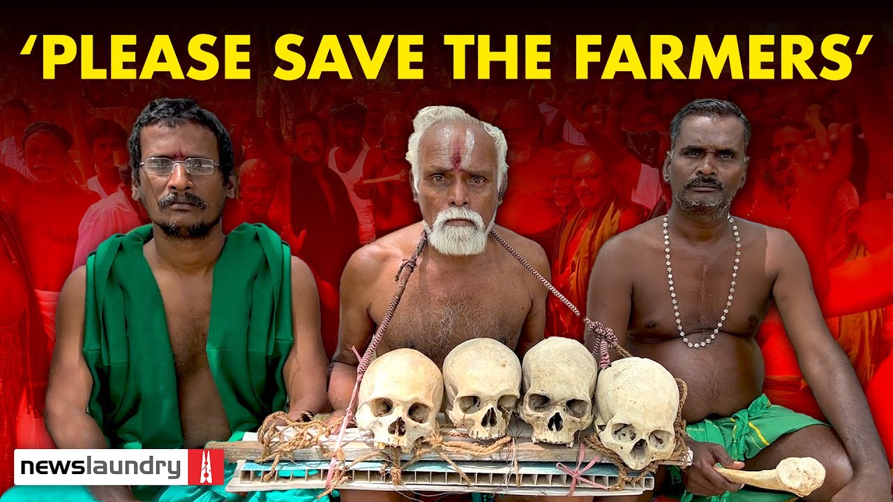 ‘1 lakh suicides; both state, central govts neglect farmers’: TN farmers protest in Delhi