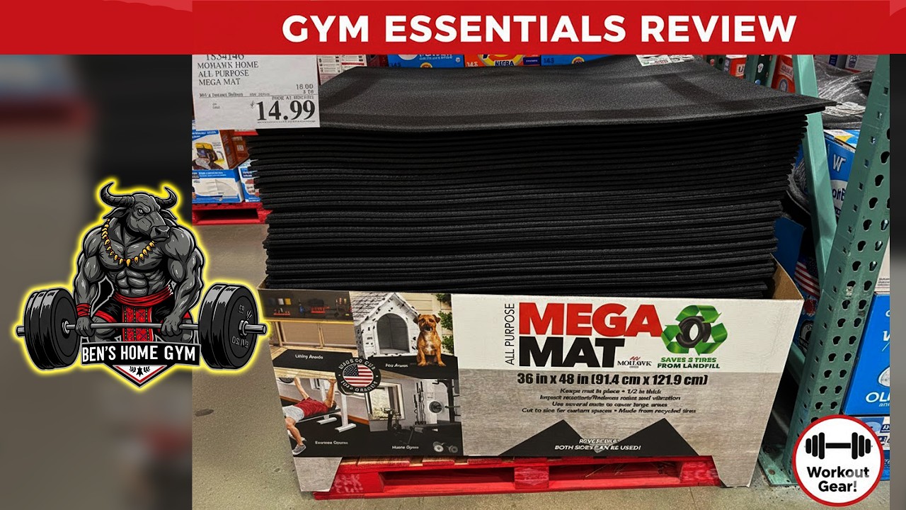 Costco Mohawk Multipurpose Gym Garage Mat MEGAMAT...... or MEGANOT???