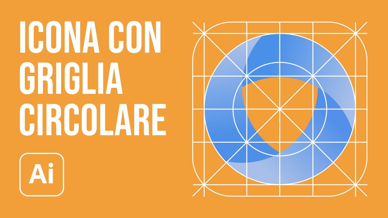 Creare un'icona seguendo una griglia circolare (Tutorial Illustrator)