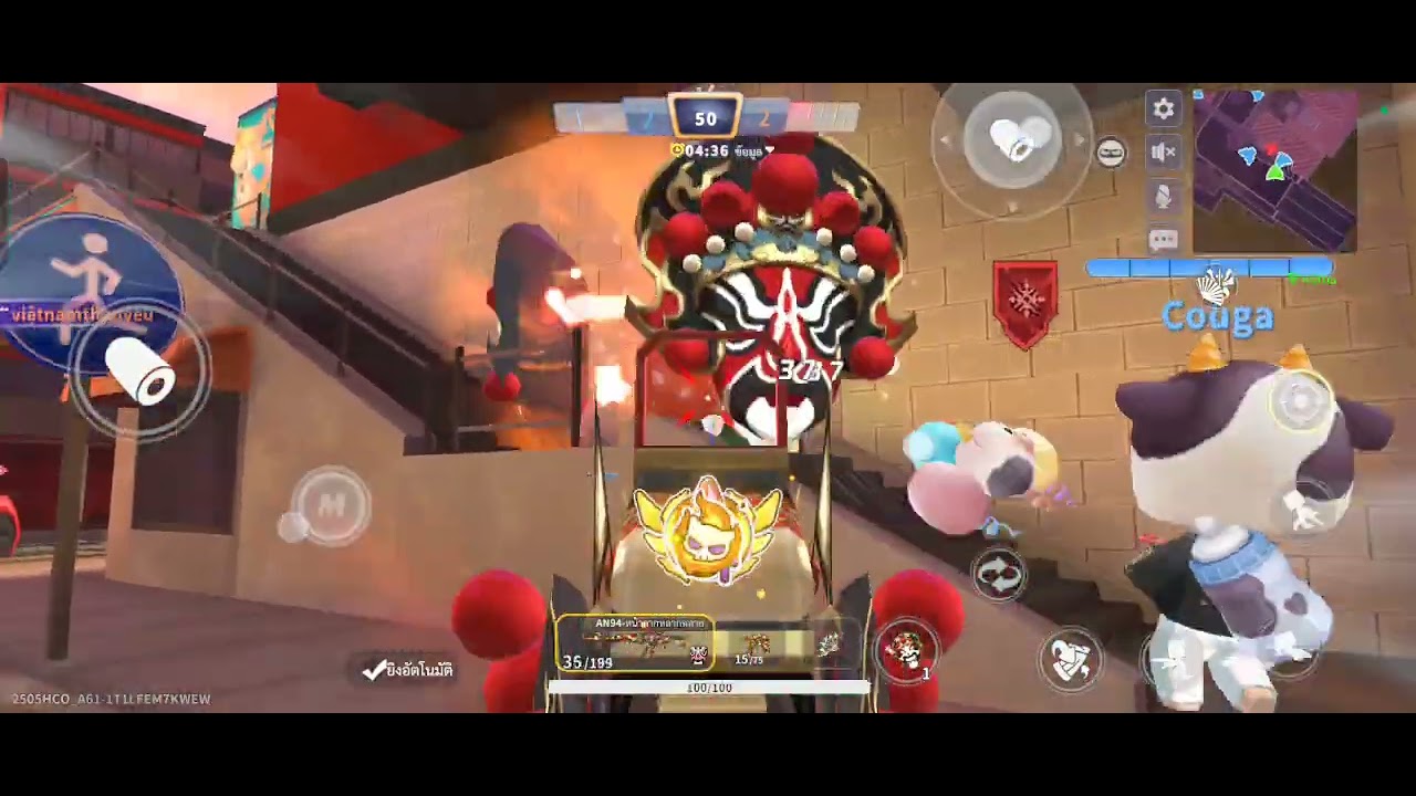 Mini world royale โหมดดวลปืน 5 vs 5