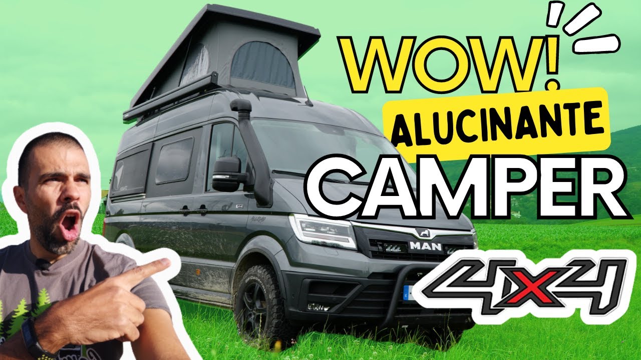🔴 La Furgoneta CAMPER 4x4 Que te va a SORPRENDER ► MAN TGE 🚐 [VAN TOUR] #162