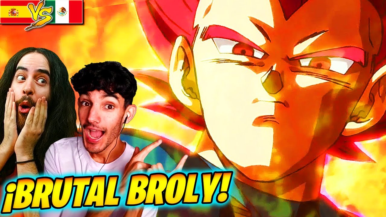 🔥 VEGETA GOD vs BROLY reaccion 😱 ¡UN GANADOR! 🌟(Españoles REACCIONAN a DOBLAJE LATINO Dragon Ball) 🔥