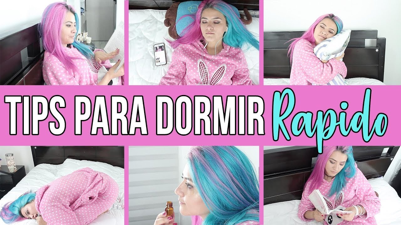 TIPS PARA QUE PUEDAS DORMIR RAPIDO 💤😴🌑/ Lorena G 💜