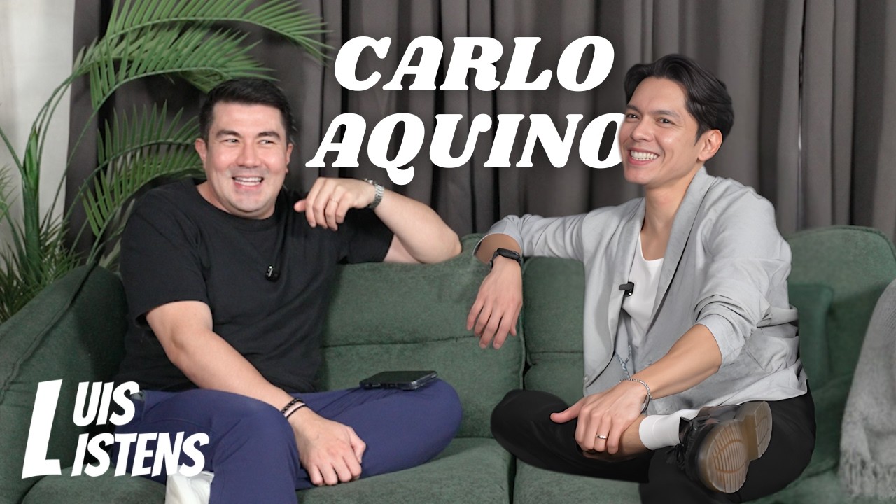 LUIS LISTENS TO CARLO AQUINO (Hangga’t buhay ka, puwede kang bumawi.) | Luis Manzano