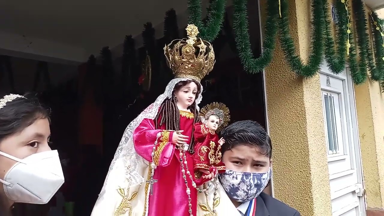 Procesión Infantil de la V.I de la Santísima Virgen del Rosario, Mixco 2022💙💛❤️🤍📿
