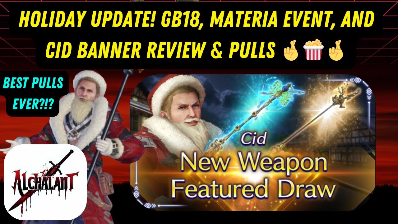 FF7 Ever Crisis - Рождественское обновление / Новости - Обзор и получение баннера Санта-Сида, Охо...