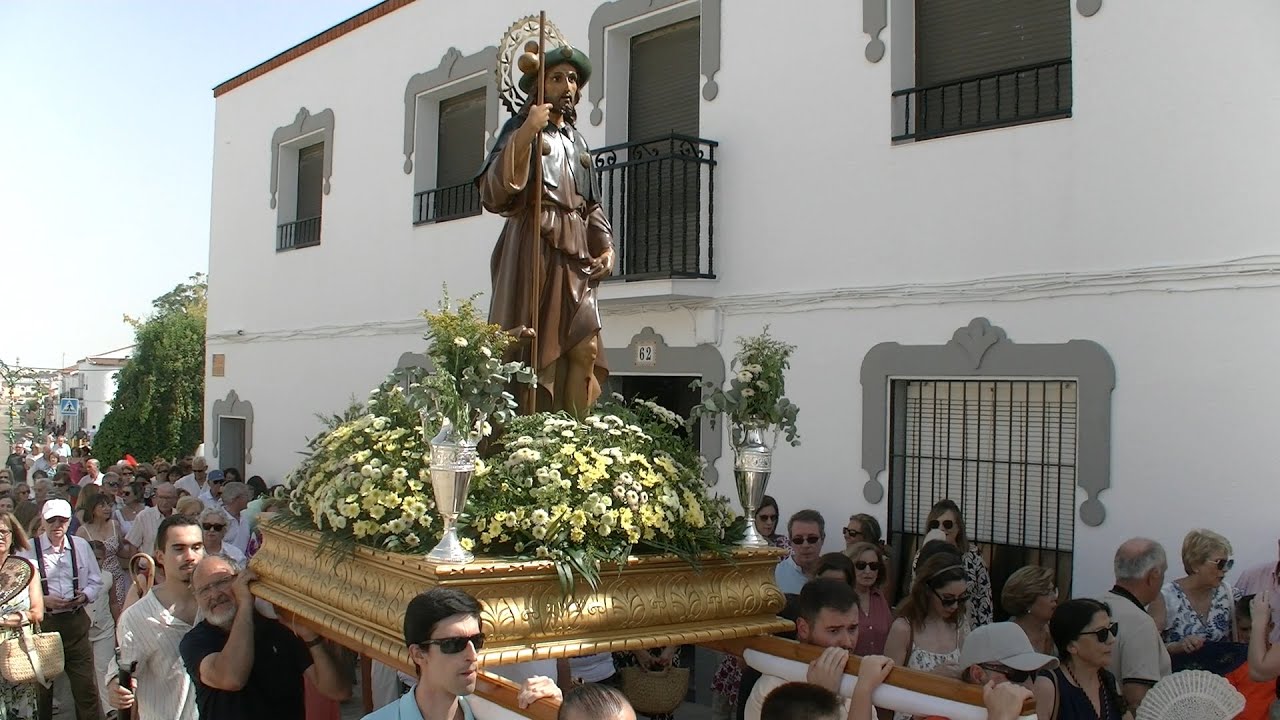 SAN ROQUE 2025 CABEZA DEL BUEY PROCESIÓN