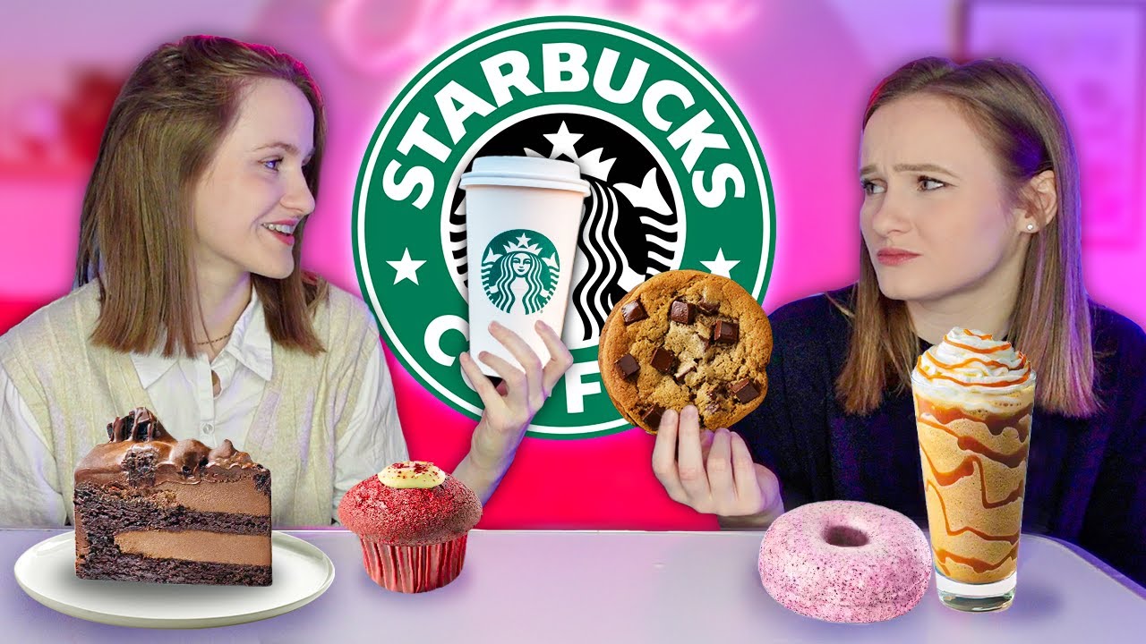 ON MANGE CES PRODUITS STARBUCKS POUR LA PREMIÈRE FOIS !