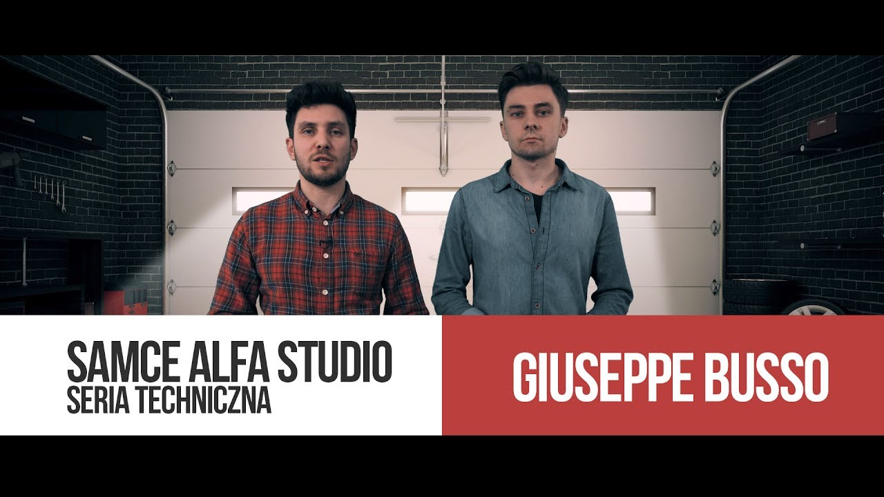 Seria techniczna - SAMCE ALFA STUDIO - Giuseppe Busso - Odcinek 1