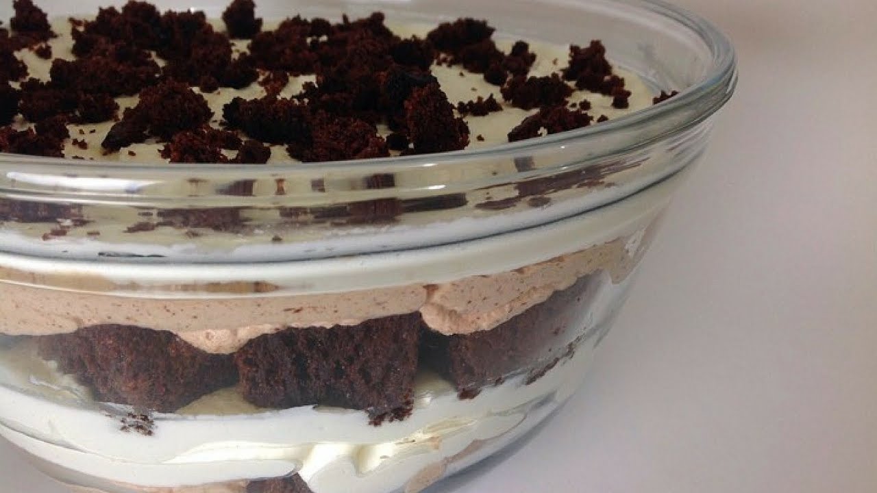 Brownie Trifle Recipe - Easy Dessert Recipe by (HUMA IN THE KITCHEN)