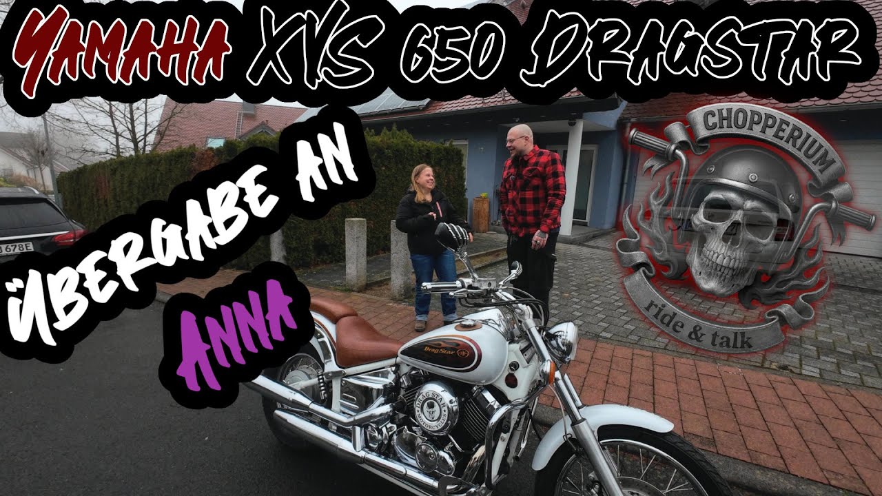 Endlich fertig: Yamaha Dragstar Restauration und Annas erste Reaktion | Folge 7