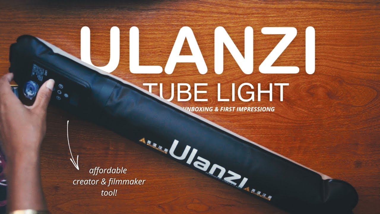 Is this $30 light worth it for creators?  ULANZI 12W Tube Light Unboxing & First Impressions