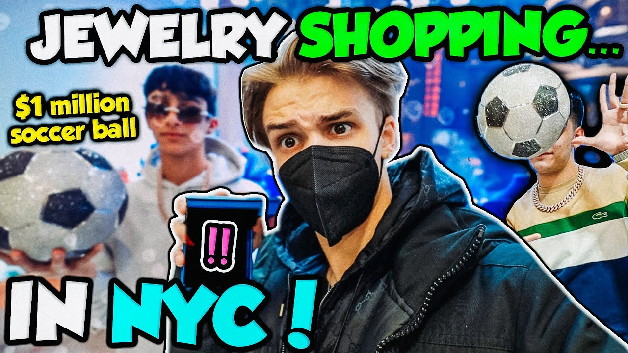 I WENT JEWELRY SHOPPING IN NYC! ($1M+ IN DIAMONDS)