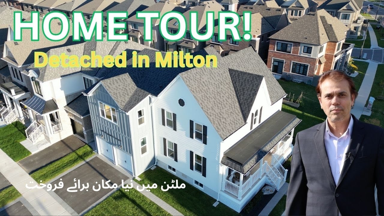 Luxury Corner Detached House Tour! | 4 Bed, 5 Baths | Milton, GTA