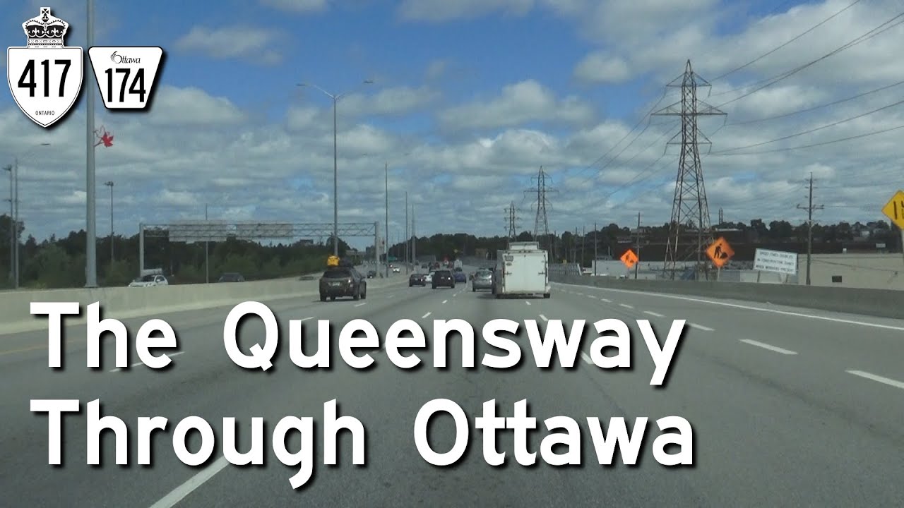 The Queensway Through Ottawa