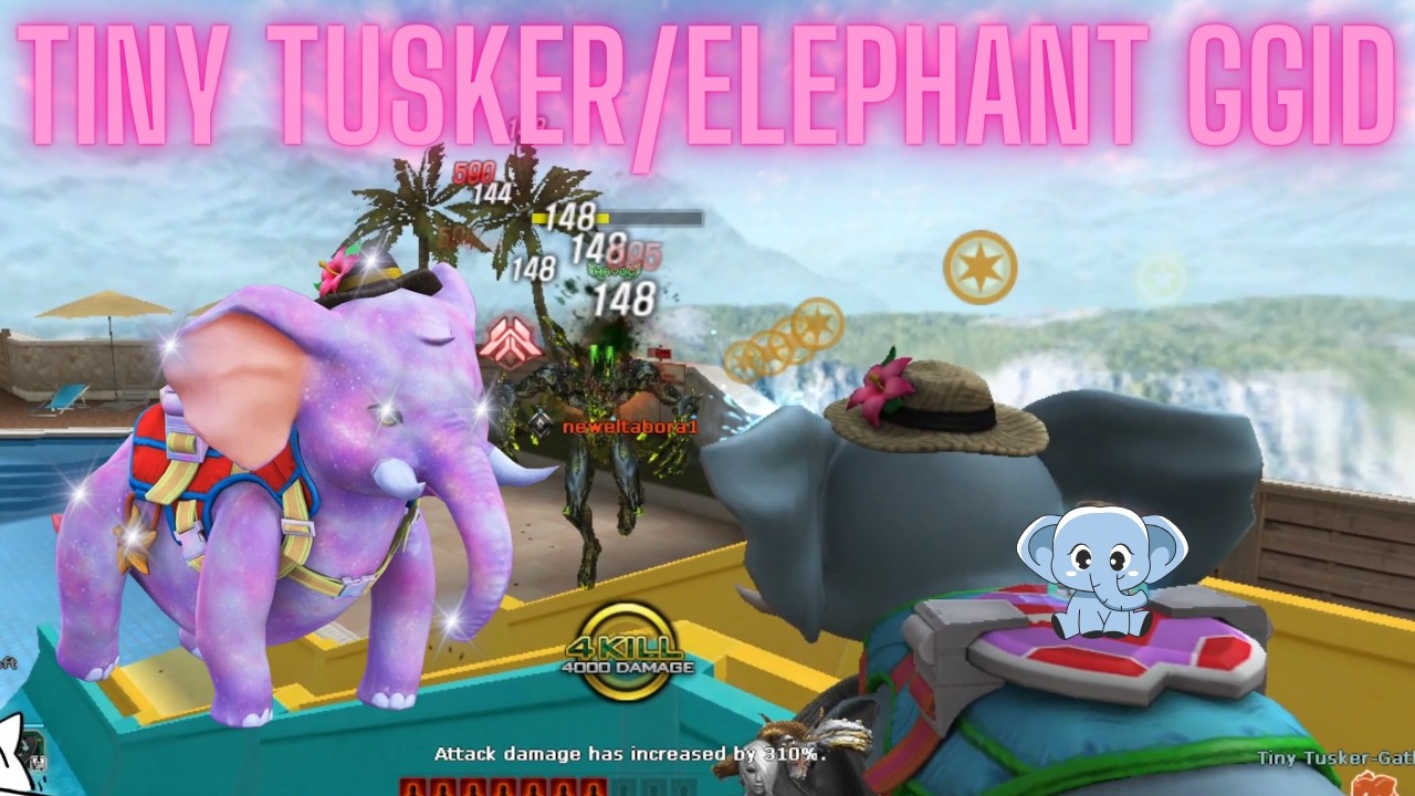 Tiny Tusker / Elephant Gatling Gun - Crossfire Philippines