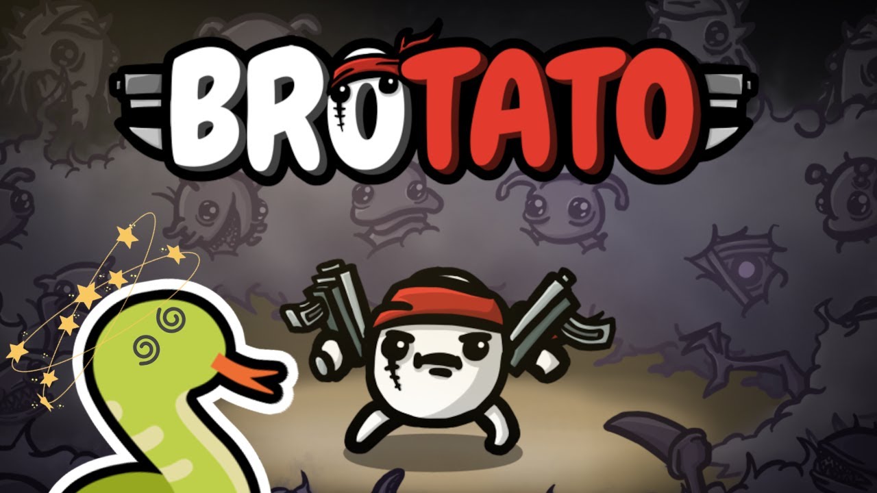 I'm an alien-fighting potato with guns? [Brotato]