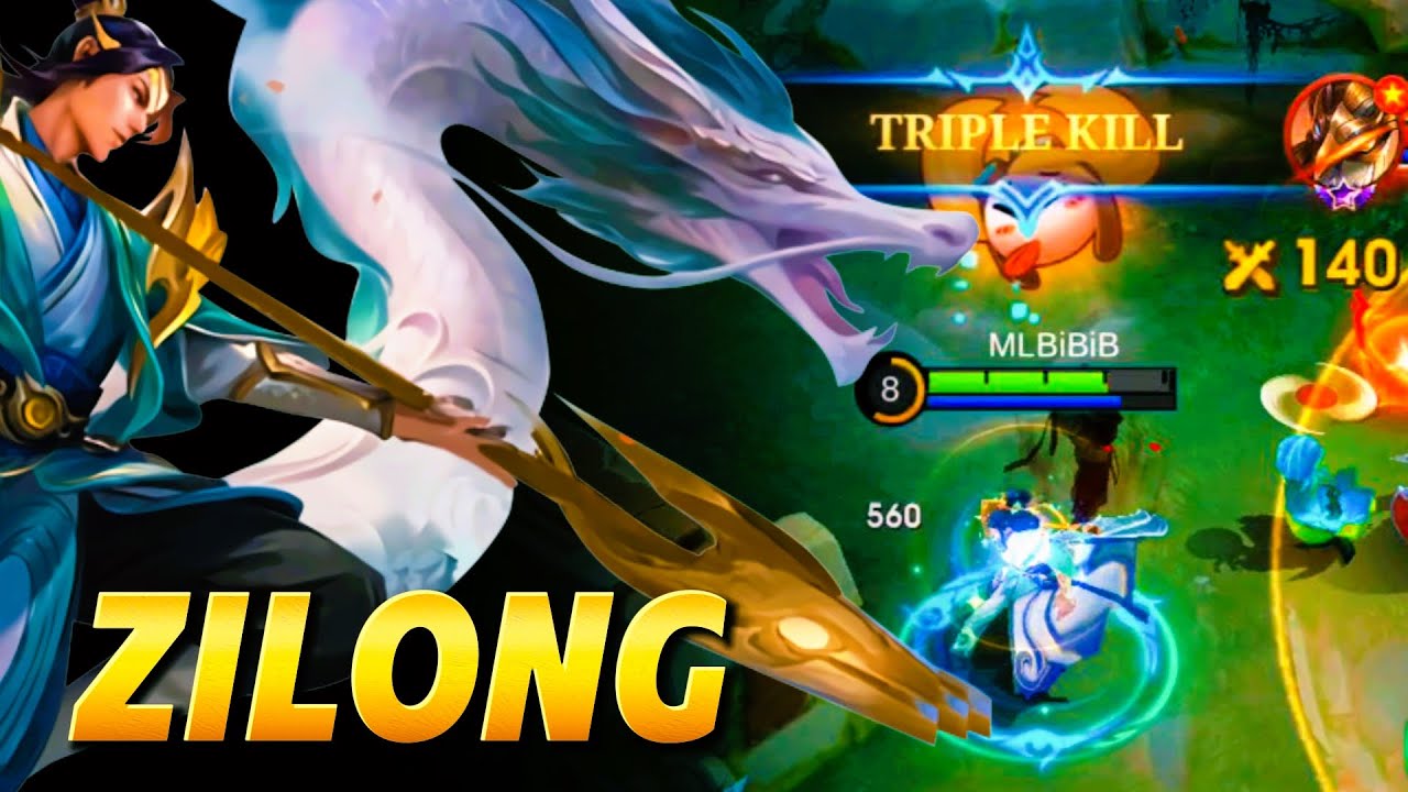 BEST MVP GAMEPLAY ZILONG JUNGLER! | MLBB
