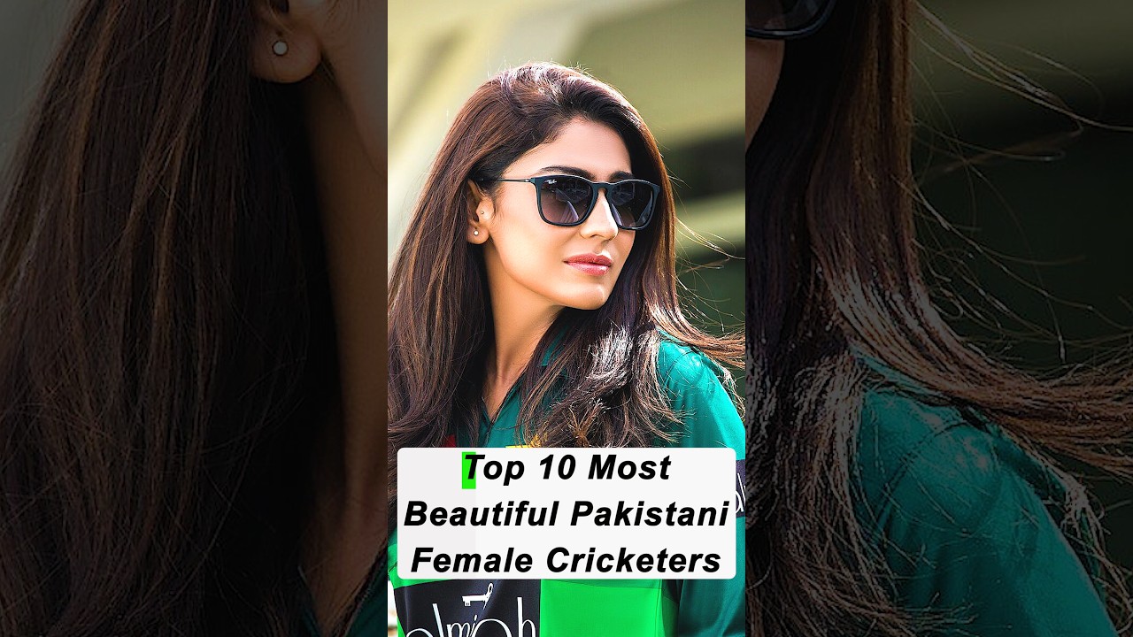 Top 10 Most Beautiful 😍Pakistani Female Cricketers #shorts #viral #cricketlover