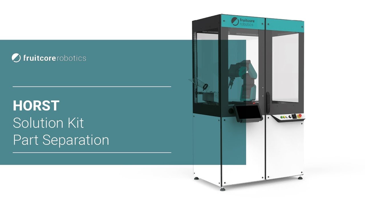fruitcore robotics - Solution Kit Part Separation als Komplettlösung für Automatisierung