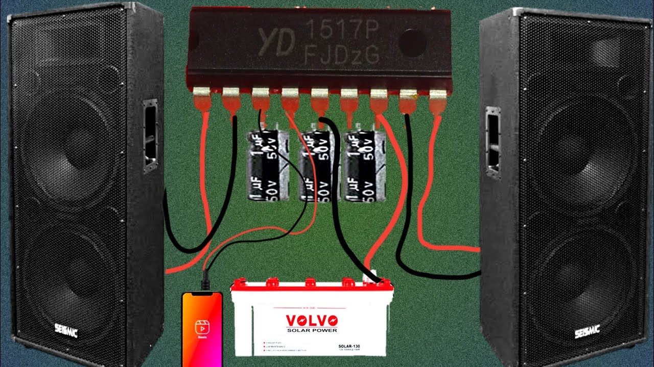 TDA1517/yd1517p/CD1517 ic amplifier electronic circuit