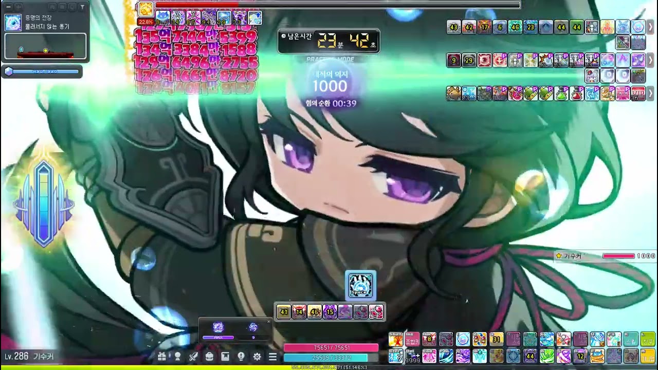 메이플스토리 은월 노말대적자 기록용(Hexa 60,739)