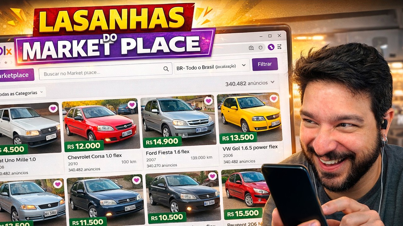 Diversão do Homem Moderno - Lasanhas do Market Place EP#01