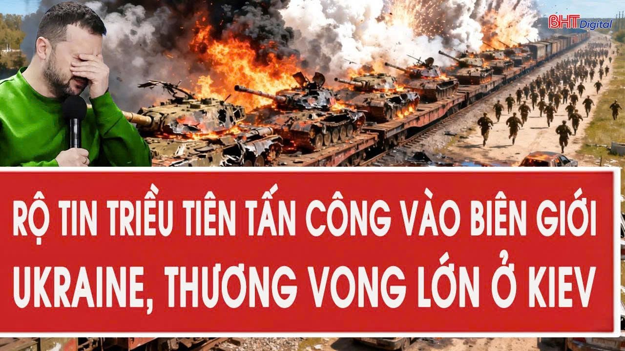 Rộ tin Triều Tiên tấn công vào biên giới Ukraine, thương vong lớn ở Kiev