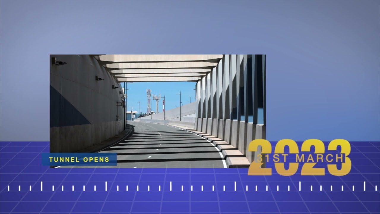 Airport Tunnel timeline - From 2008 to 2023