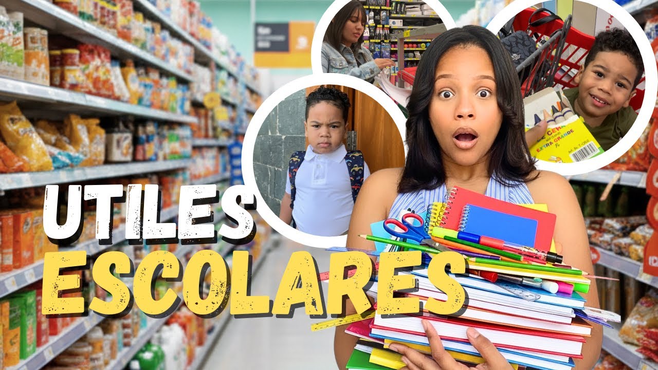 ¡COMPRAMOS LOS UTILES ESCOLARES PARA DYLAN! 🎒📚🙊| Ángela Valerio