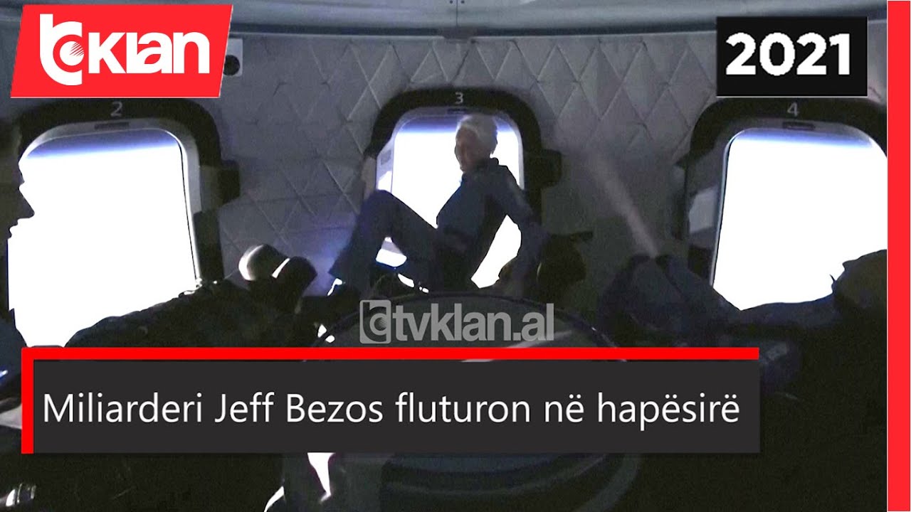 Klan Web - Miliarderi Jeff Bezos fluturon ne hapesire