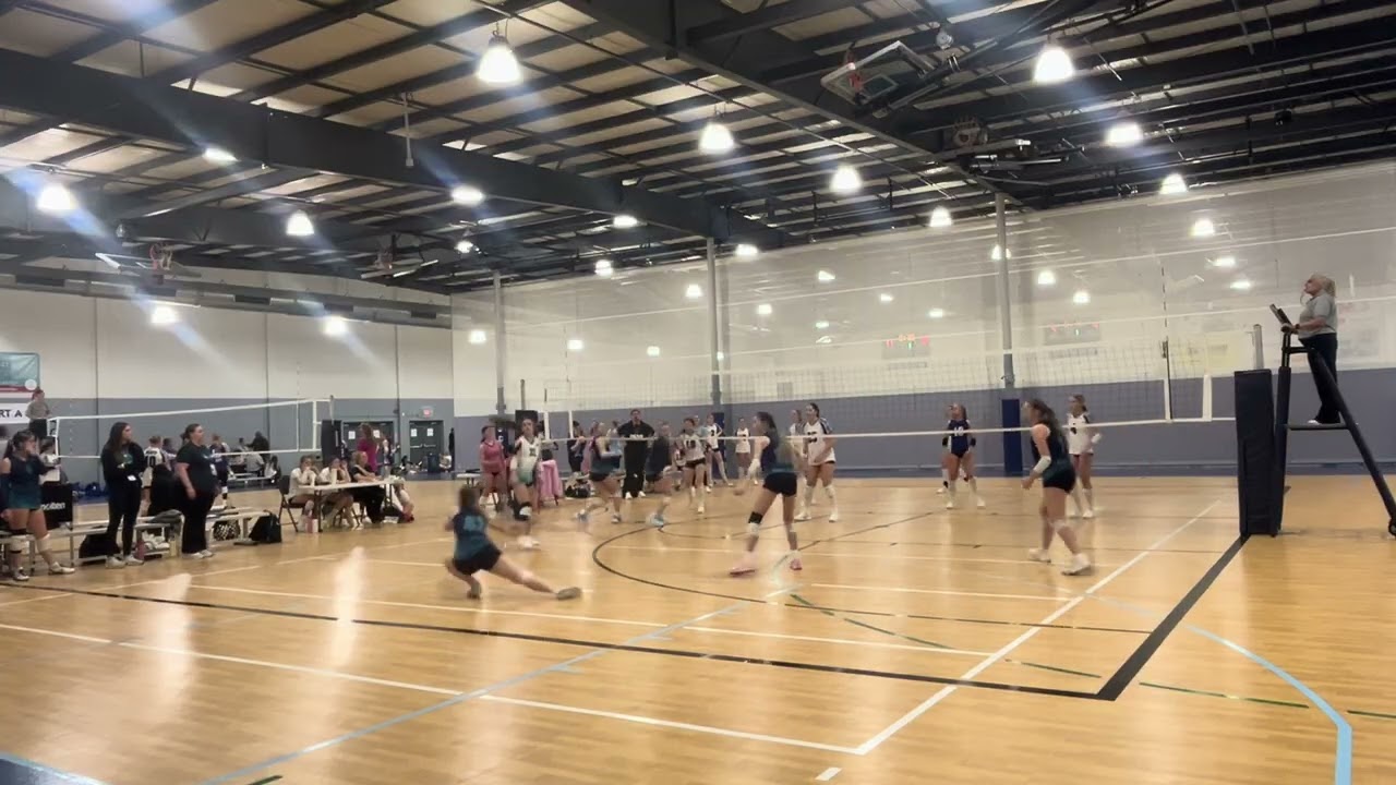 North Storm Vs. Mavs - Game 2, set 1