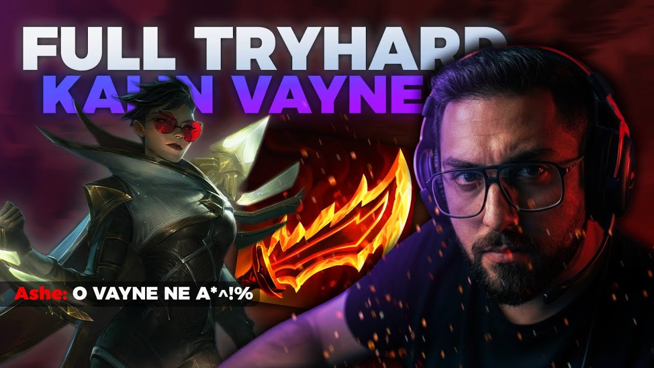 TRYHARD VAYNE KARŞIYA AĞIR GELDİ! | League Of Legends