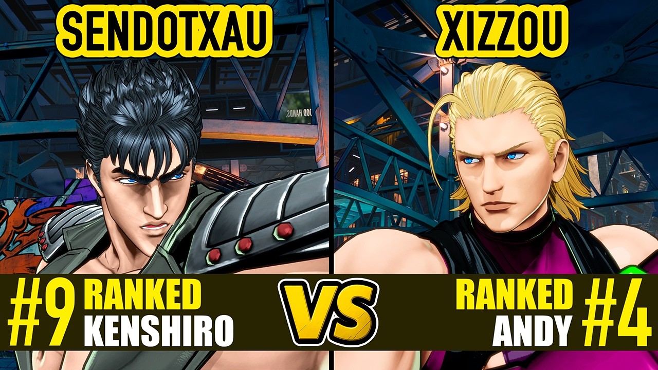 FF COTW ▰ SENDOTXAU (#9 Ranked Kenshiro) vs XIZZOU (#4 Ranked Andy) ▰ High Level Gameplay