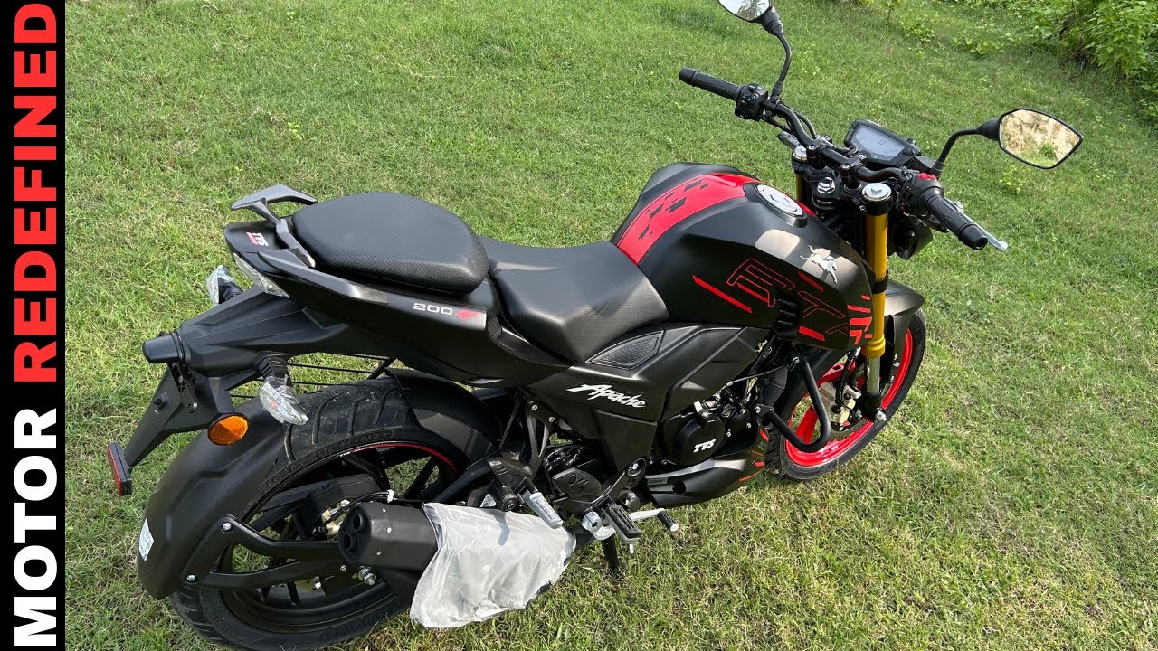 2025 TVS Apache 200 4V USD Model Review After Using 15 Days and 300km.