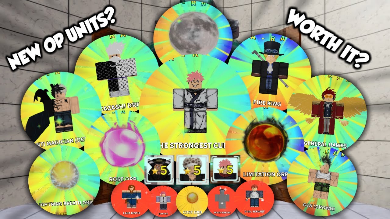 COLLECTING MEGA RARE & ORBS v3.0 (RIP GEMS) | ROBLOX ALL STAR TOWER DEFENSE