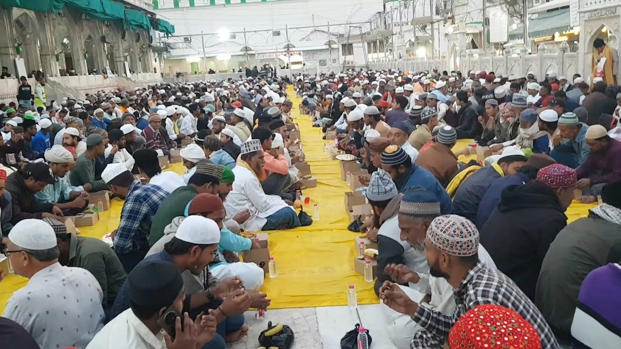 Pahla Ramzan ki pahla iftari Dargah Sharif ki andar Kis Tarah Kiya gaya hai najara