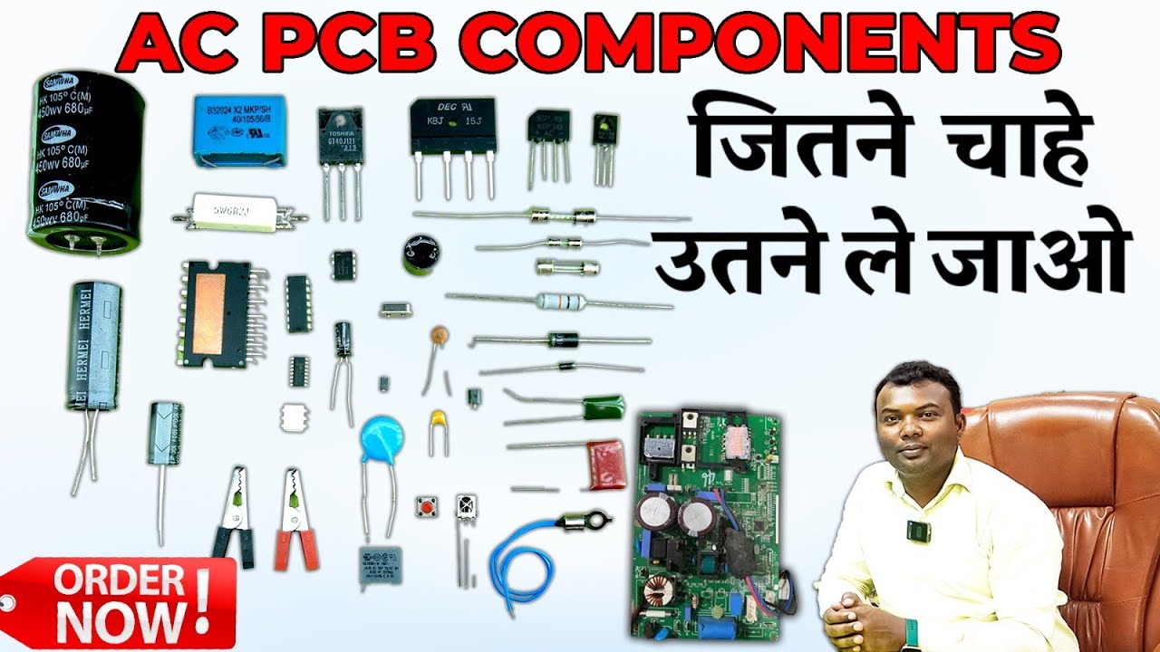 Buy All Ac PCB Components Capacitor,Resistor,Igbt,IPM, Mosfet,Ic,Diode,Transistor,mov Available