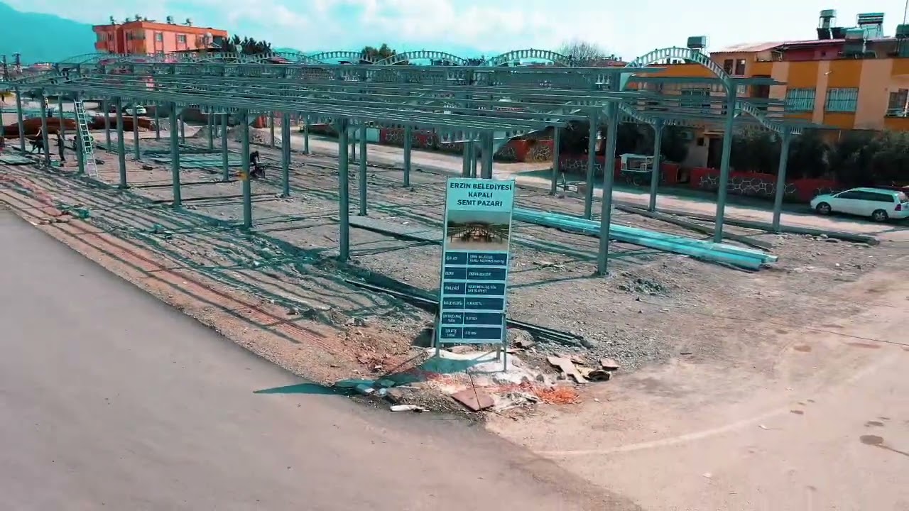 Kapalı Pazar Yeri - Kısmı Açılış