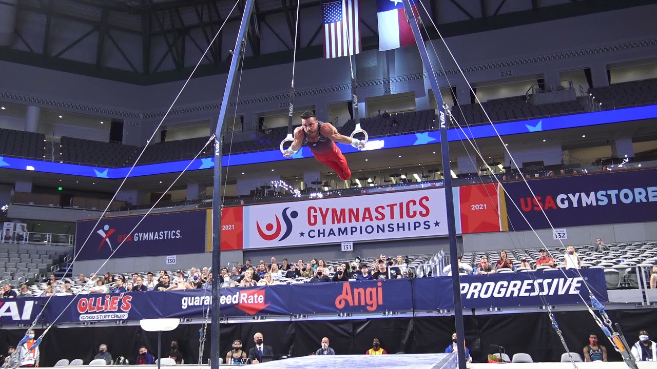Brandon Wynn - Still Rings - 2021 U.S. Gymnastics Championships - Senior Men Day 2