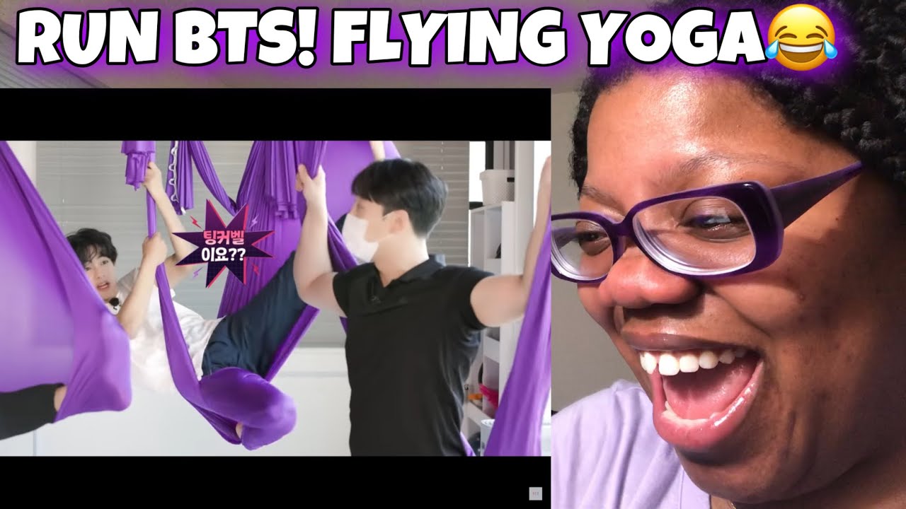 RUN BTS! 2022 SPECIAL EPISODE - FLYING YOGA *Reaction*