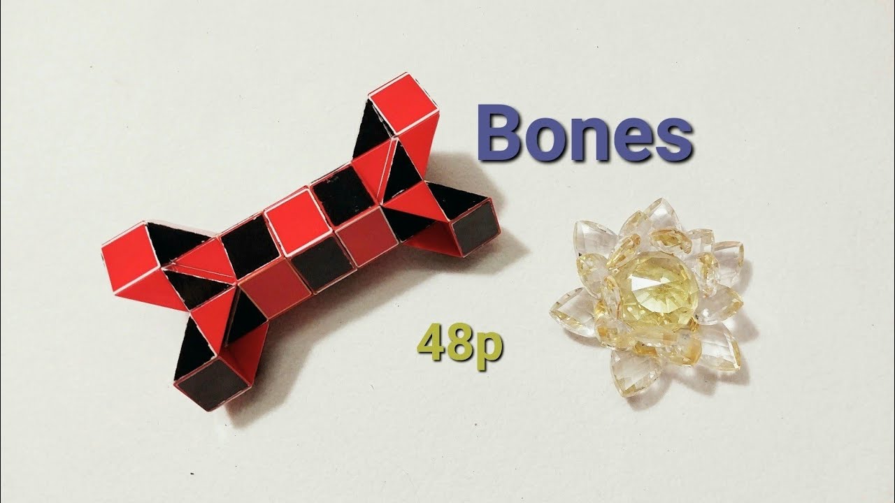 Rubik's Twist or Rubik's Transformable Snake 48 - Bones