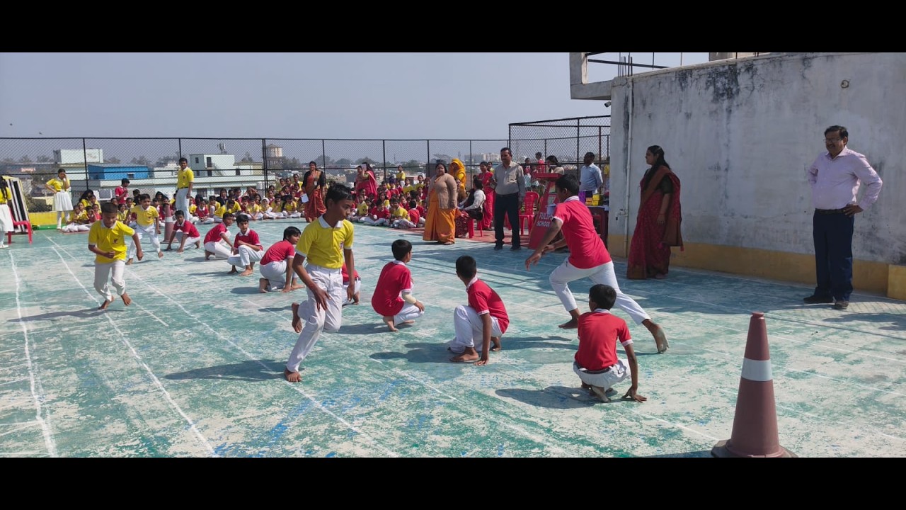 Kho-Kho #tulipsschool   Annual Sports Day