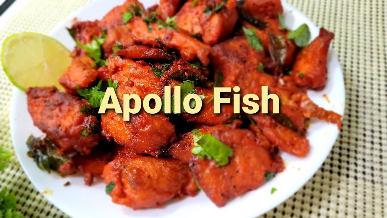 Apollo Fish Fry Recipe | How to Make Hyderabadi Apollo Fish