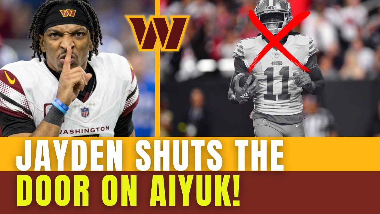 AIYUK-DANIELS BLOWUP + DIGGS PLAN + OREO SECRET| Commanders News Today
