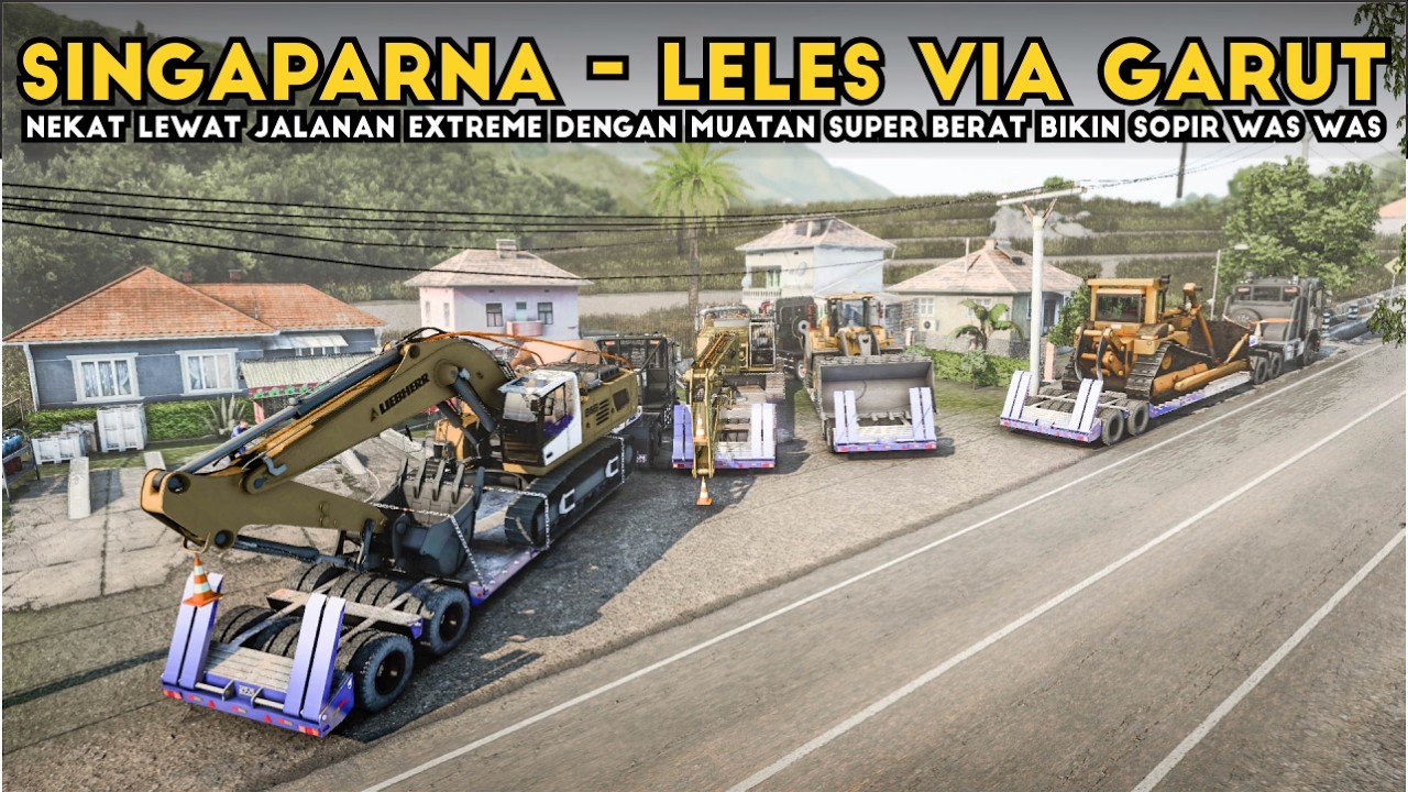 Truck Heavy Duty Di Buat Kewalahan Ketika Melintasi Jalur Ini ❗❗❗